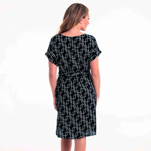 Anita Swimwear - Parma Dress Black-White