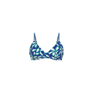 Rosa Faia Swimwear - Minou Bikini Top Ocean Blue
