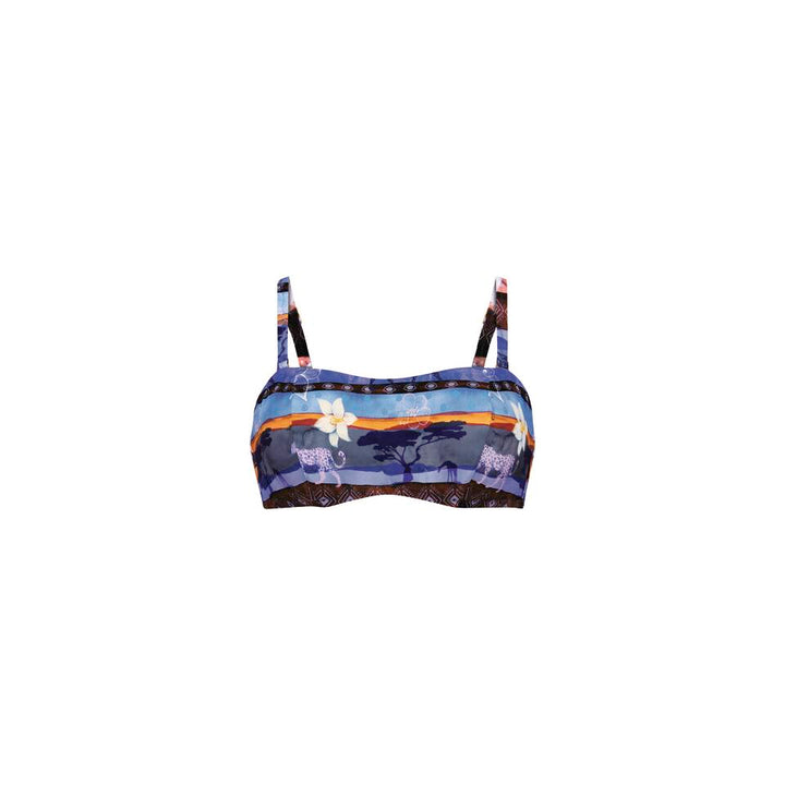 Rosa Faia Swimwear - Bella Bikini Top Multi Colour