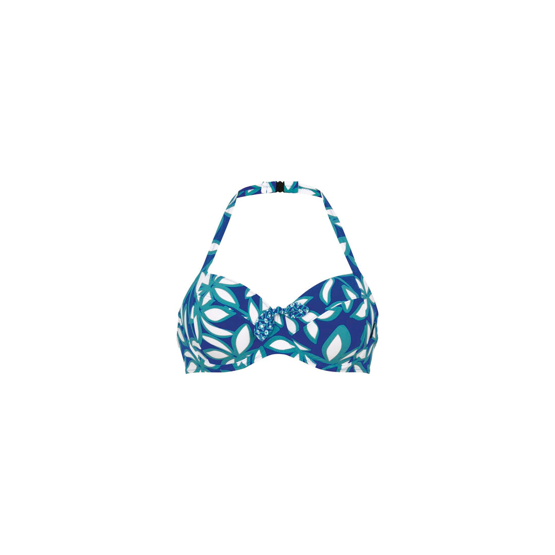 Rosa Faia Swimwear - Leandra Bikini Top Ocean Blue