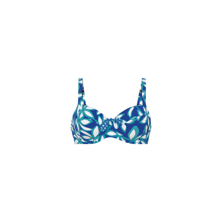 Rosa Faia Swimwear - Leandra Bikini Top Ocean Blue