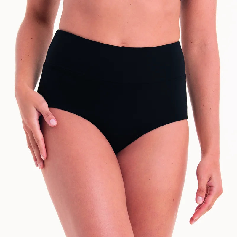 Rosa Faia Swimwear - Marcella Bottom Black-Brown