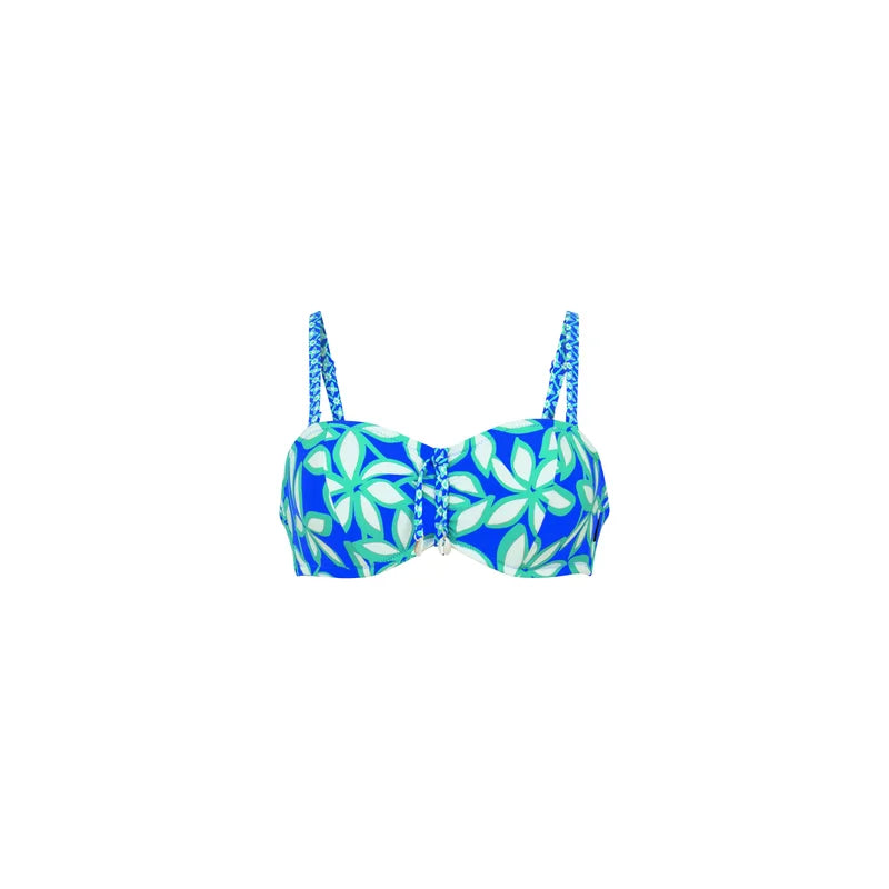 Rosa Faia Swimwear - Ella Bikini Top Ocean Blue