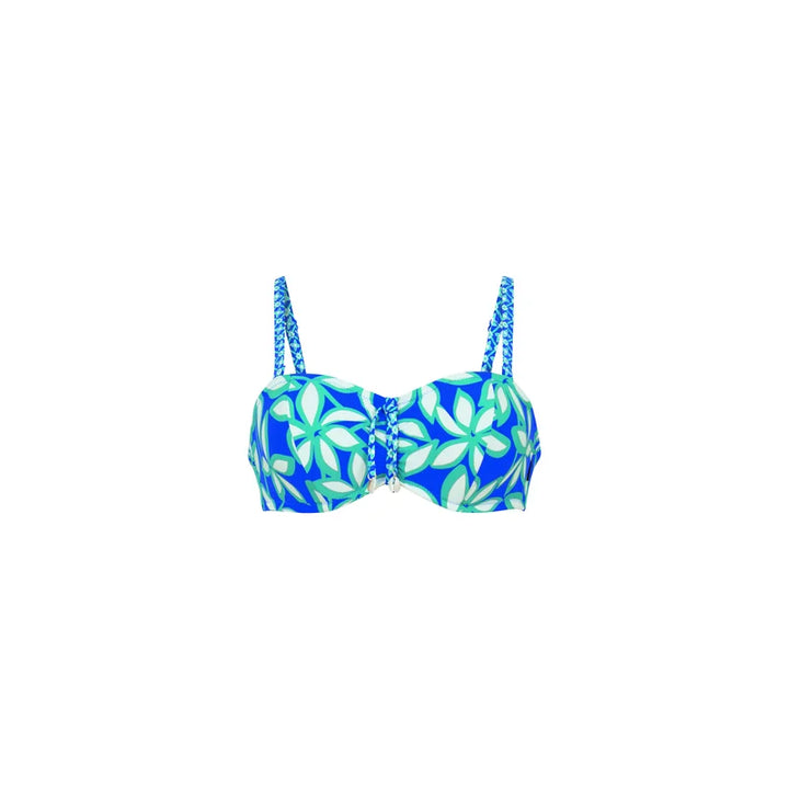 Rosa Faia Swimwear - Ella Bikini Top Ocean Blue