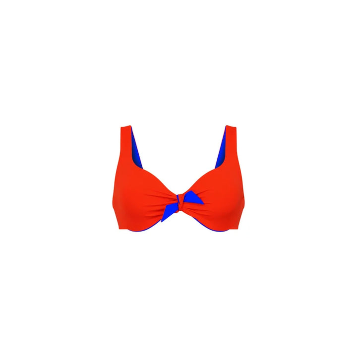 Rosa Faia Swimwear - Loretta Bikini Top Ocean Blue