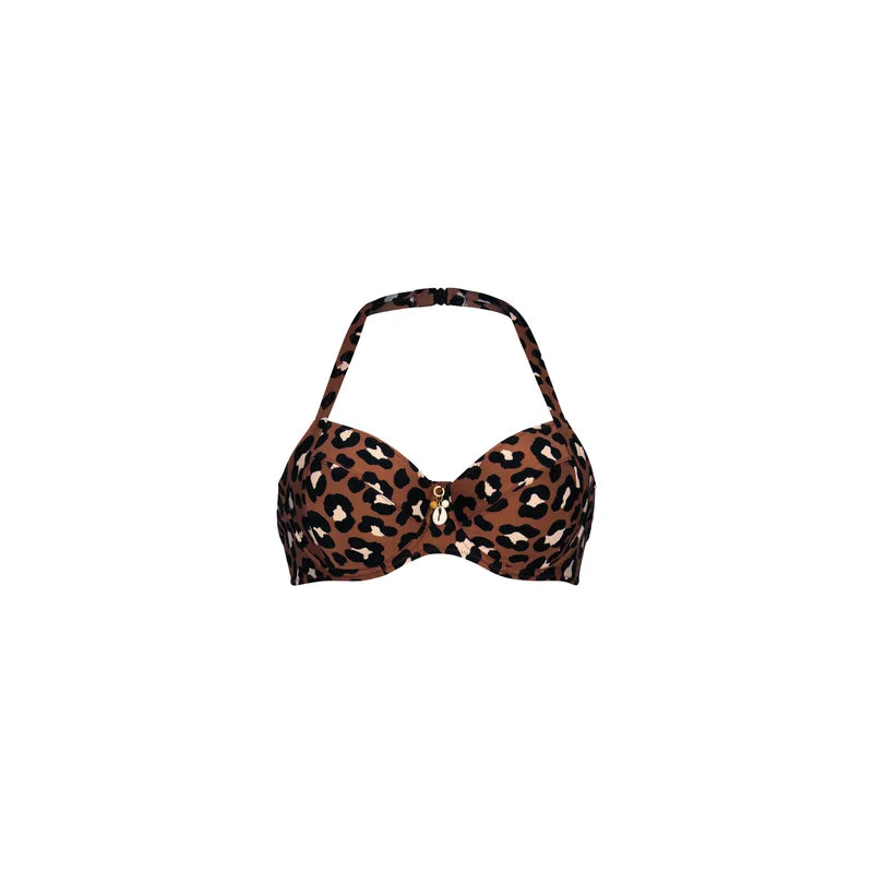 Rosa Faia Swimwear - Leandra Bikini Top Toffee