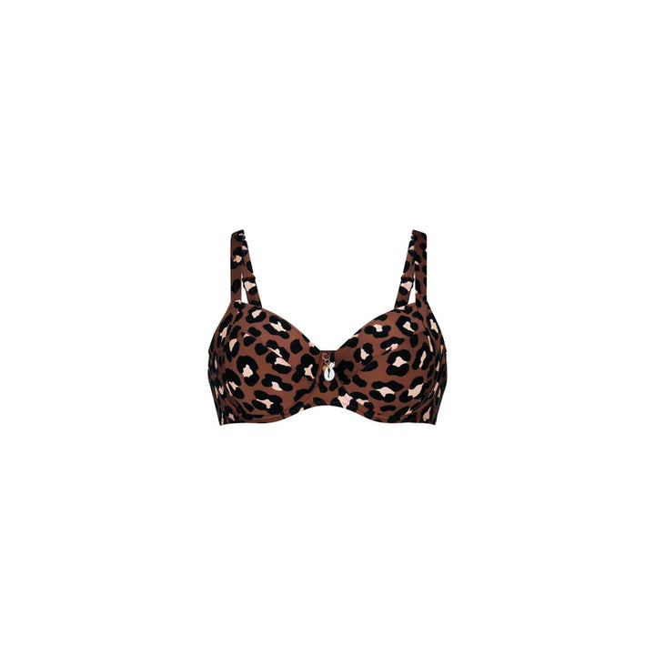 Rosa Faia Swimwear - Leandra Bikini Top Toffee
