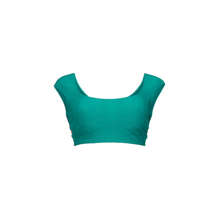 Rosa Faia Swimwear - Vroni Bikini Top Aquatic Green