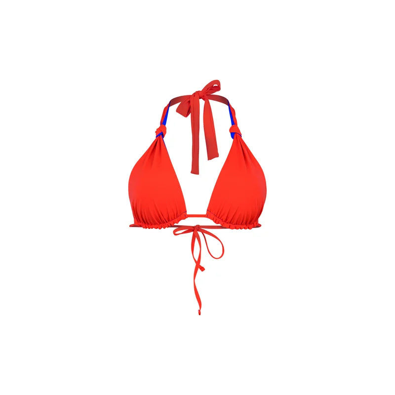 Rosa Faia Swimwear - Luisa Bikini Top Ocean Blue