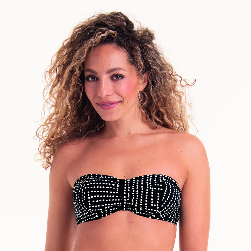 Rosa Faia Swimwear - Ella Bikini Top Black