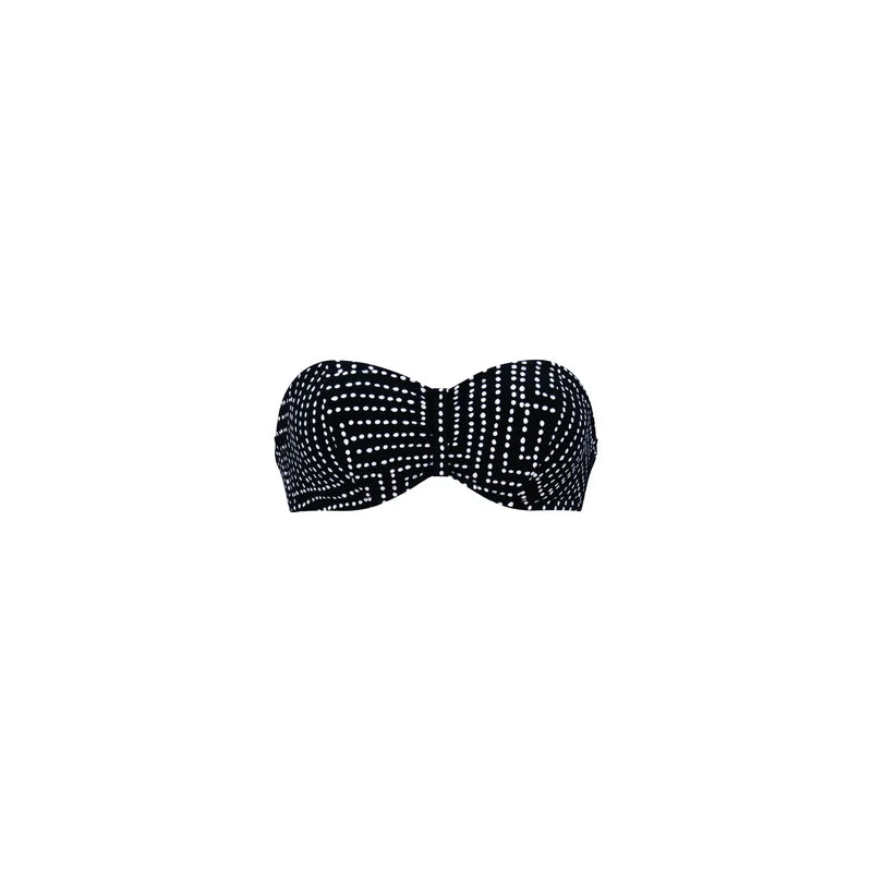 Rosa Faia Swimwear - Ella Bikini Top Black