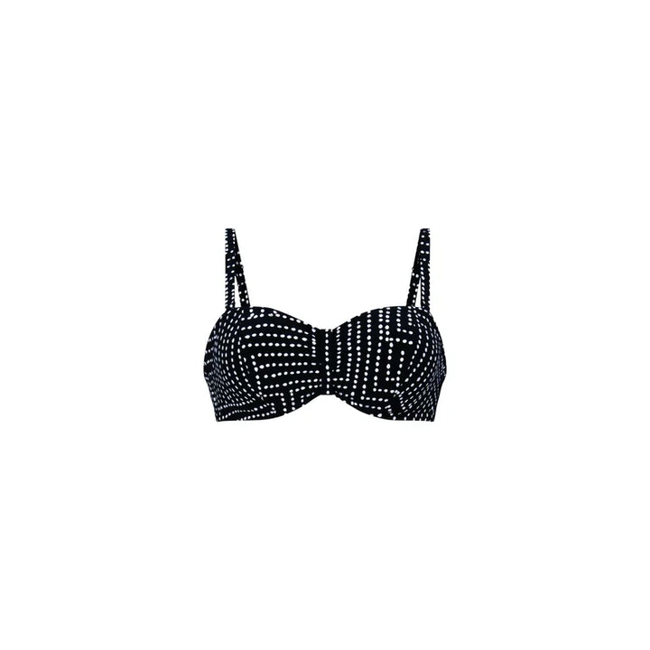 Rosa Faia Swimwear - Ella Bikini Top Black