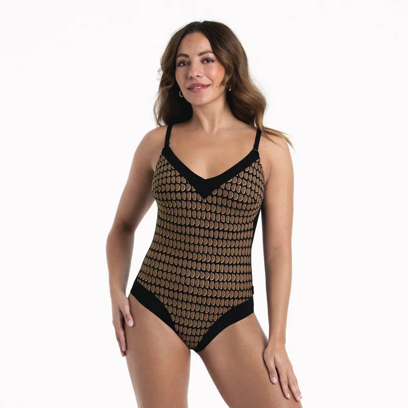 Rosa Faia Swimwear - Mabela Swimsuit Black