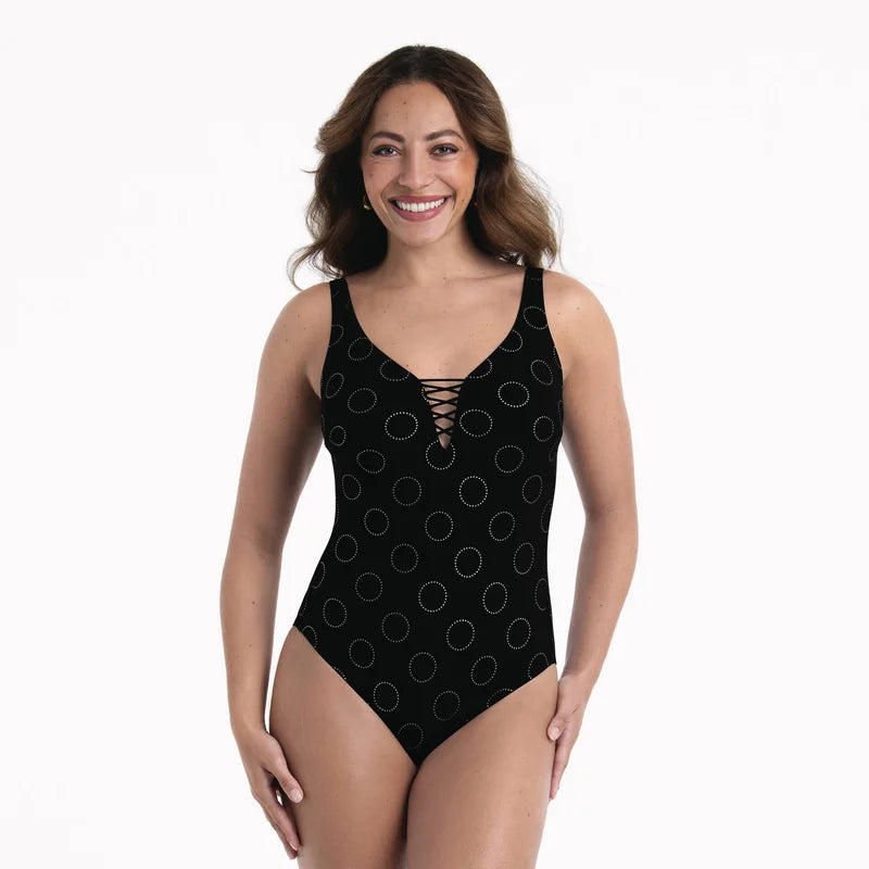 Rosa Faia Swimwear - Nova Swimsuit Black