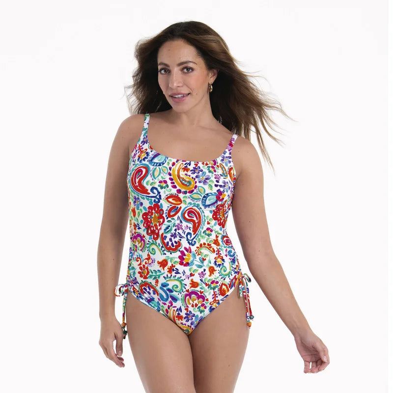Rosa Faia Swimwear - Bianca Swimsuit Multi Colour
