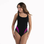 Rosa Faia Swimwear - Elina Swimsuit Black