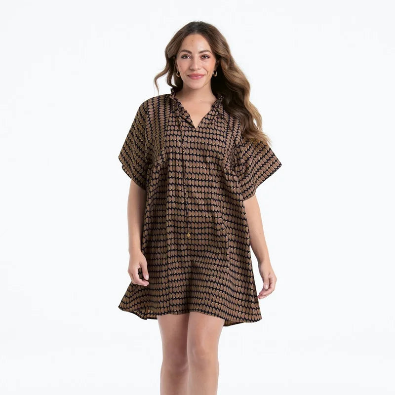 Rosa Faia Swimwear - Tahiti Tunic Black