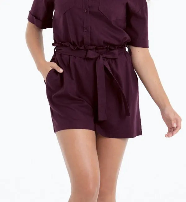 Rosa Faia Swimwear - Nevis Shorts Grapewine