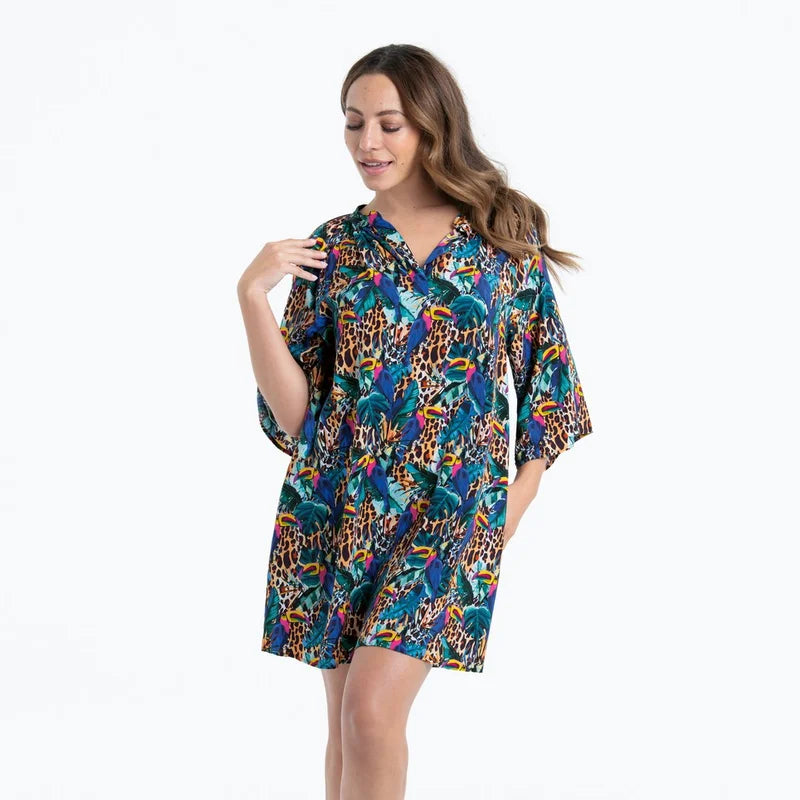 Rosa Faia Swimwear - Manihi Dress Multi Colour