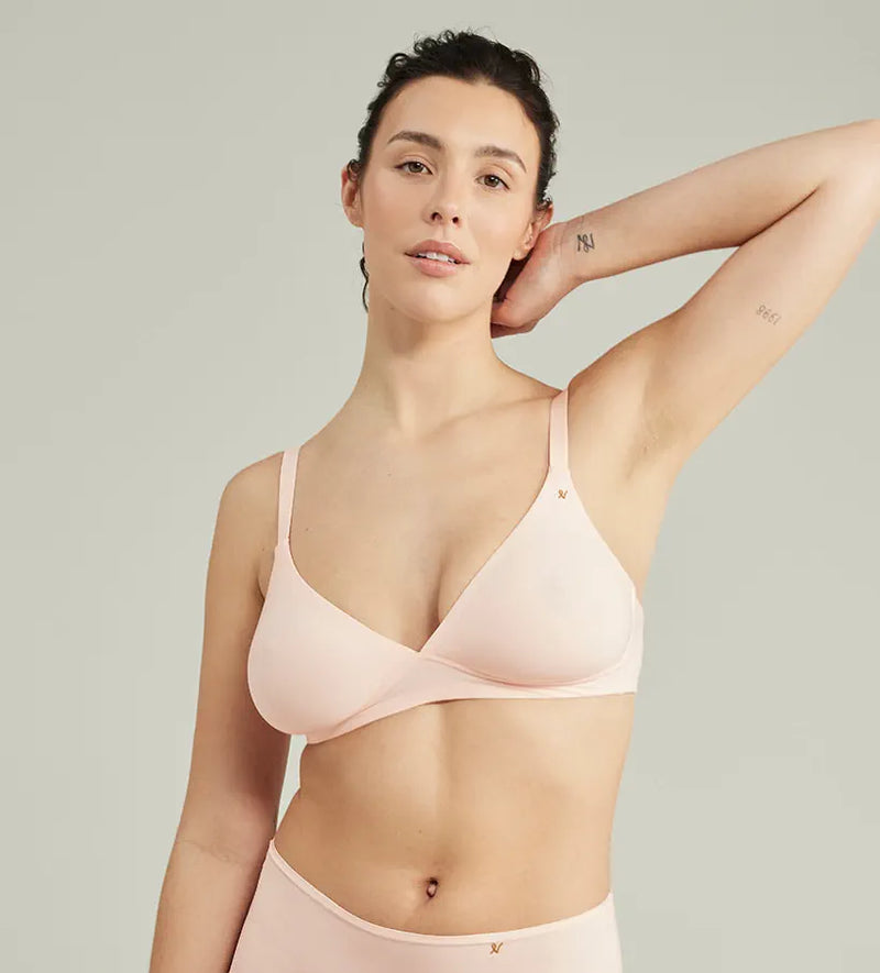 Nudea - Stretch Easy Does It Bralette Blush Pink