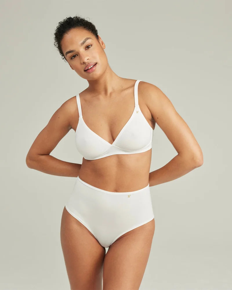 Nudea - Stretch Easy Does It Bralette White