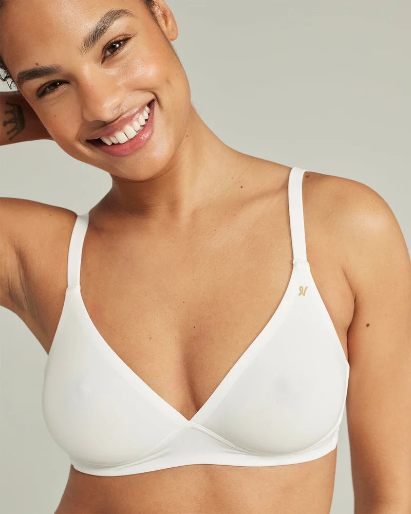 Nudea - Stretch Easy Does It Bralette White