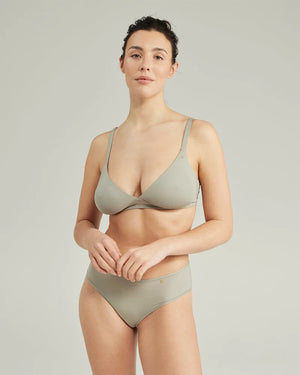 Nudea - Stretch Easy Does It Bralette Sage Green