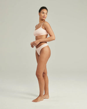Nudea - Stretch Scoop Neck Bralette Blush Pink