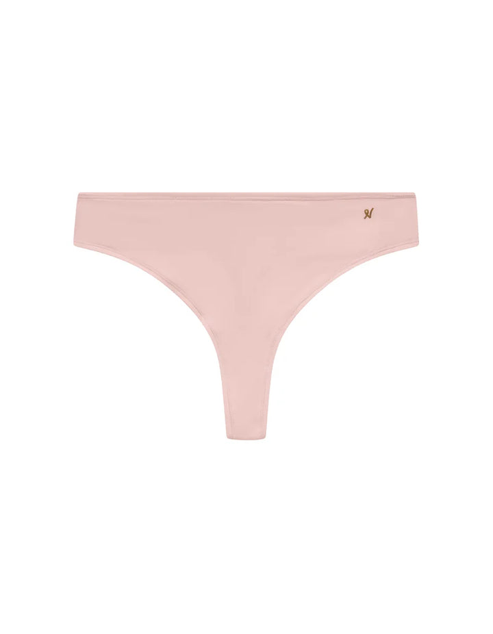 Nudea - Stretch Dipped Thong Blush Pink