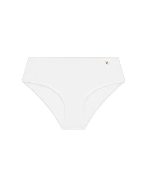 Nudea - Stretch Mid Rise Bikini Brief White
