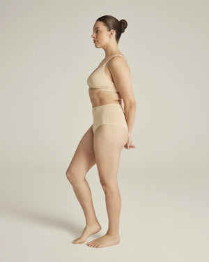 Nudea - Stretch High Waisted Brief Light Nude