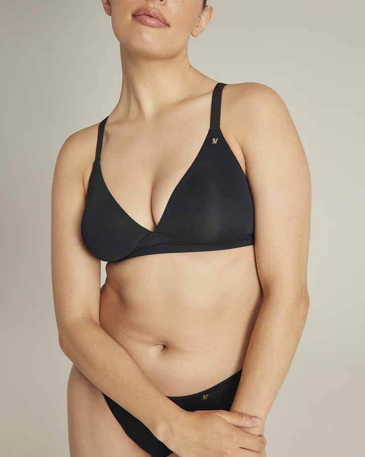 Nudea - Stretch Easy Does It Bralette Black