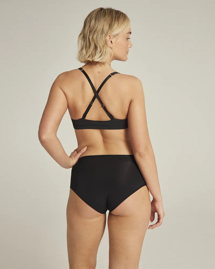 Nudea - Stretch Scoop Neck Bralette Black