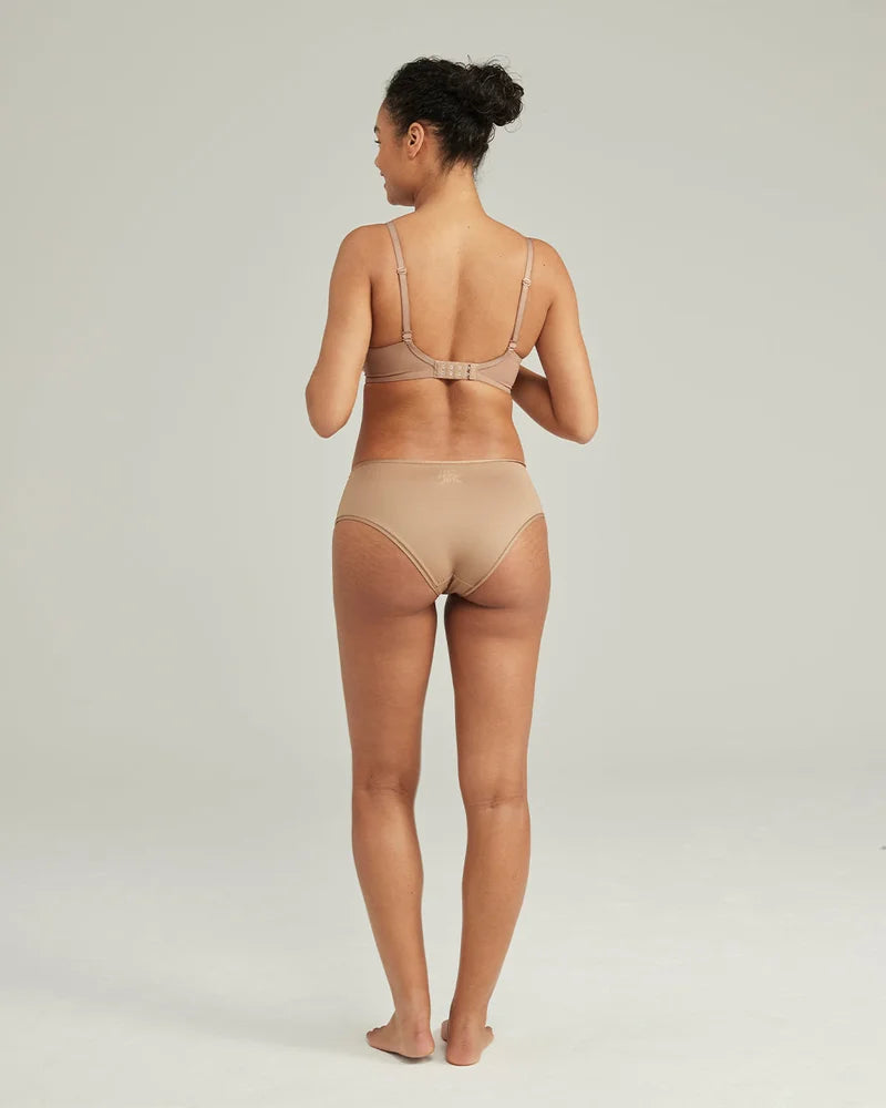Nudea - Stretch Boss Full Cover Bra Dark Nude