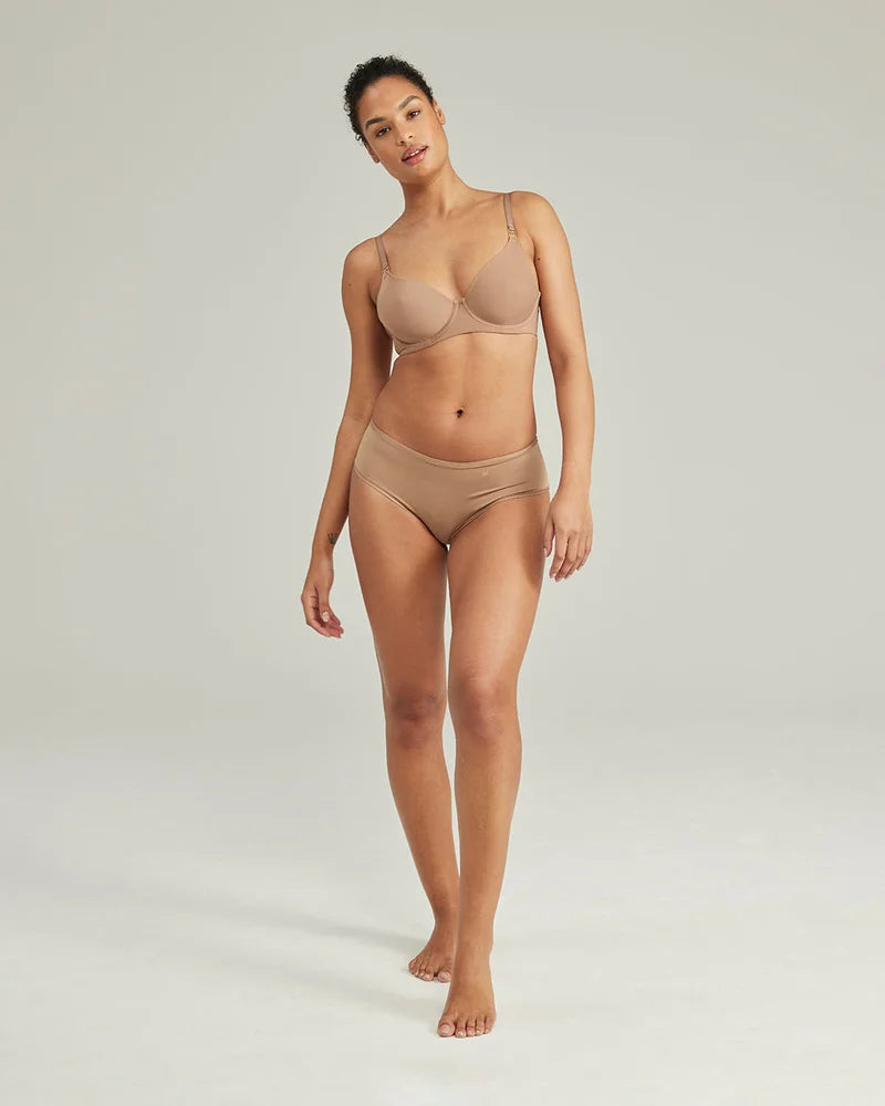 Nudea - Stretch Boss Full Cover Bra Dark Nude