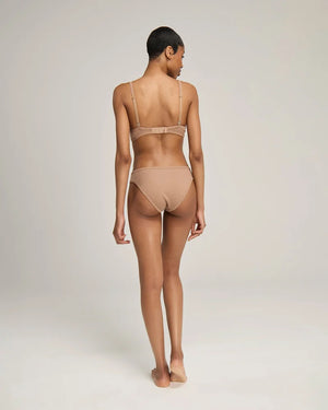 Nudea - Organic Cotton Mini Brief 2 Pack Mocha