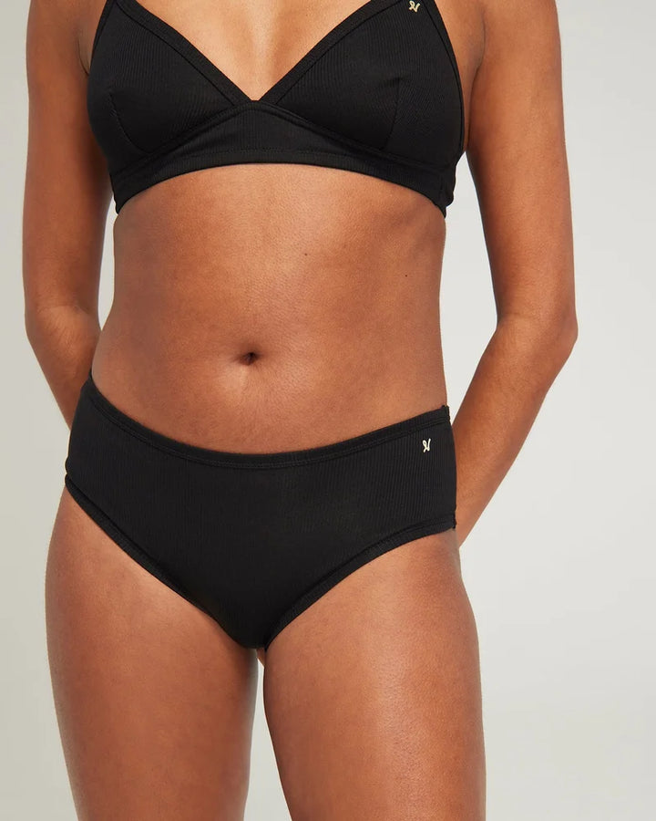 Nudea - Organic Cotton Midi Brief 3 Pack Black
