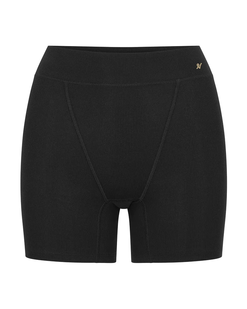 Nudea - Organic Cotton Boyfriend Boxer Black