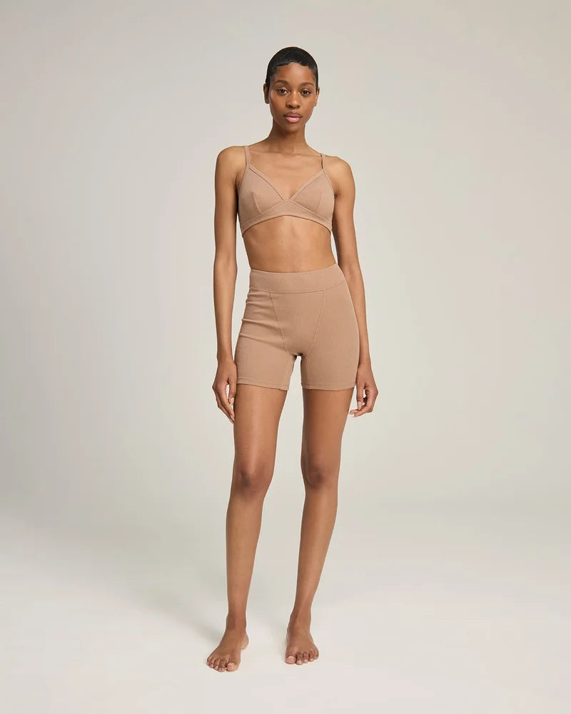 Nudea - Organic Cotton Boyfriend Boxer Mocha