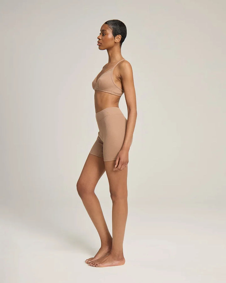 Nudea - Organic Cotton Boyfriend Boxer Mocha