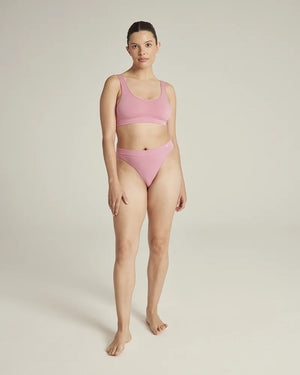 Nudea - TENCEL Seamless Crop Top Rose Pink