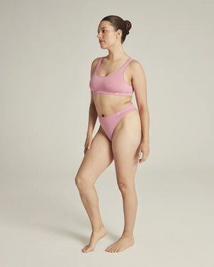 Nudea - TENCEL Seamless Crop Top Rose Pink