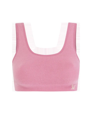 Nudea - TENCEL Seamless Crop Top Rose Pink