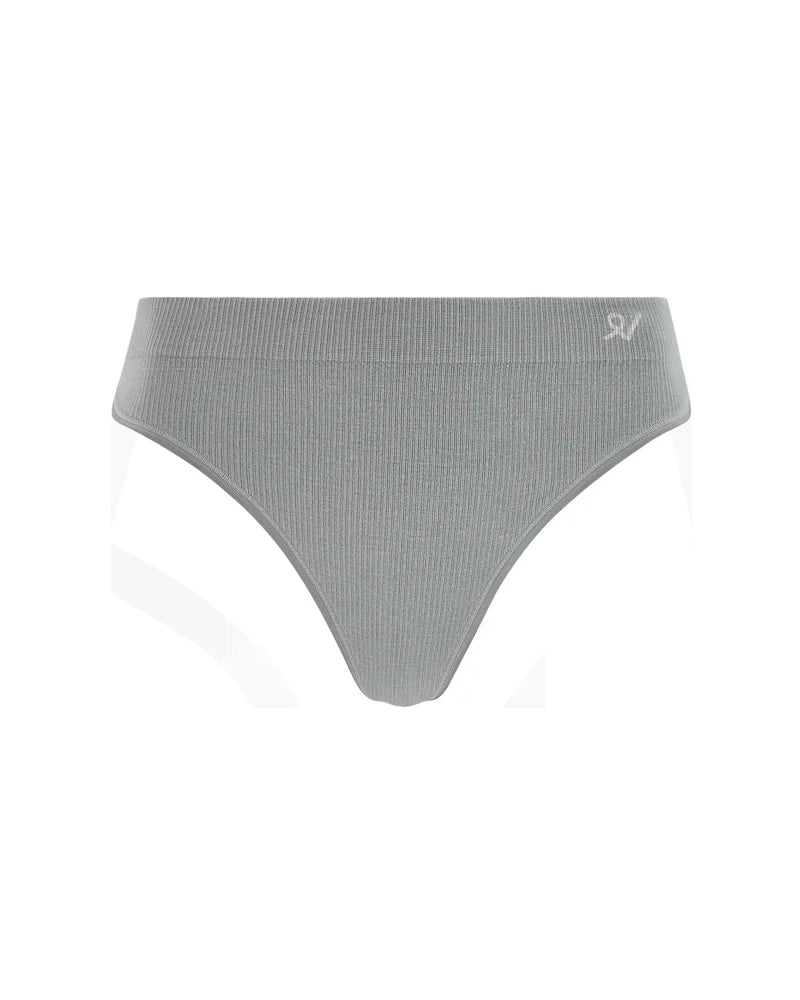 Nudea - TENCEL Seamless High Leg Brief Storm Grey