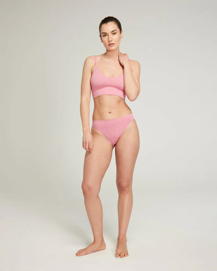 Nudea - TENCEL High Leg Brief Rose Pink
