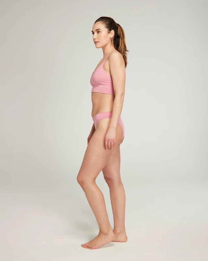 Nudea - TENCEL High Leg Brief Rose Pink