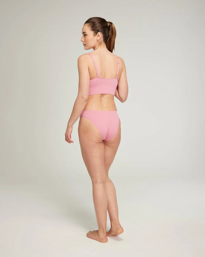 Nudea - TENCEL High Leg Brief Rose Pink