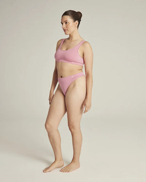 Nudea - TENCEL Seamless Thong Rose Pink