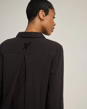 Nudea - Maxi Shirt Black