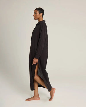Nudea - Maxi Shirt Black
